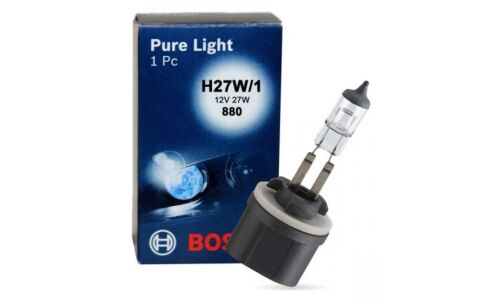 Лампа галогенная Bosch Pure Light H27W/1 (PG13, T9), 12В, 27Вт, 3200К, 1 шт, арт. 1 987 302 024
