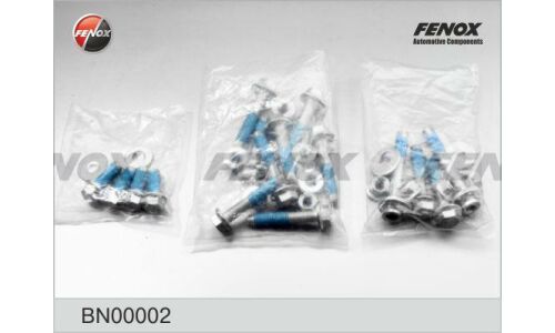 Комплект болта регулировочного (эксцентрика) Fenox BN00002, для Ford (OEM 1473945) (+гайка, шайба, втулка)