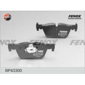 Колодки тормозные дисковые Fenox, задние, комплект на ось (4 шт), арт. BP43300