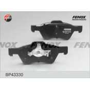 Колодки тормозные дисковые Fenox передние, комплект на ось (4 шт), арт. BP43330