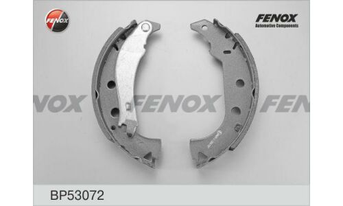 Колодки тормозные барабанные Fenox, комплект на ось (4 шт), арт. BP53072