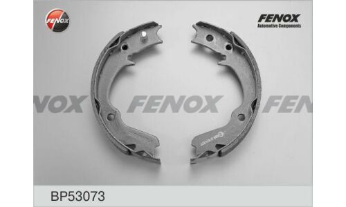 Колодки тормозные барабанные Fenox, комплект на ось (4 шт), арт. BP53073