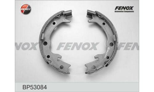 Колодки тормозные барабанные Fenox, комплект на ось (4 шт), арт. BP53084
