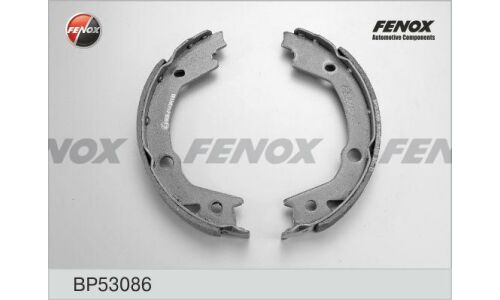Колодки тормозные барабанные Fenox, комплект на ось (4 шт), арт. BP53086