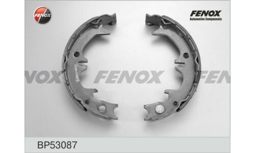 Колодки тормозные барабанные Fenox, комплект на ось (4 шт), арт. BP53087