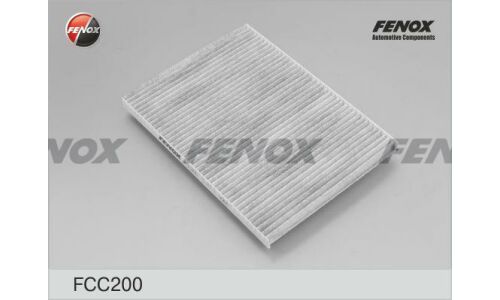 Фильтр салонный Fenox угольный, арт. FCC200