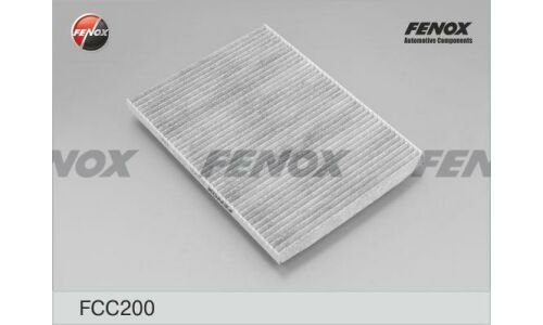 Фильтр салонный Fenox угольный, арт. FCC200