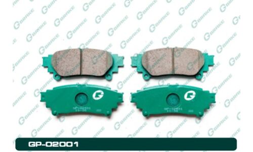 Колодки тормозные дисковые | зад G-brake, арт. GP02001