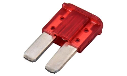 Предохранитель автомобильный Hyundai/Kia, флажковый, микро (MICRO2 FR02), красный, 10А, арт. 1879005261