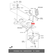 Стойка стабилизатора (линк) Hyundai/Kia, арт. 548304V000