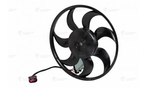 Вентилятор охлаждения радиатора Luzar, без кожуха, для Volkswagen Touareg, арт. LFc 1855