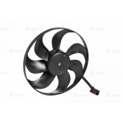 Вентилятор охлаждения радиатора Luzar, без кожуха, для Skoda Octavia, Volkswagen Golf, арт. LFc 18J1