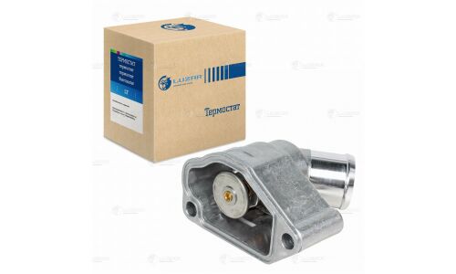 Термостат с ниж. крышкой для а/м Chevrolet Lacetti/Captiva/Opel Antara 1.8i/2.4i (87C) Luzar, арт. LT 0543