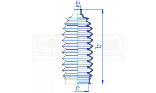 Пыльник рулевой рейки Motorherz, арт. RDZ0594MG