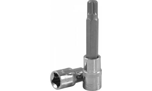 Насадка торцевая Ombra, длинная, под квадрат 1/2", со вставкой M10, арт. 121710