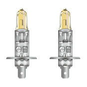 Лампа галогенная Osram Fog Breaker H1 (P14.5s, T8), 12В, 55Вт, 2600К, комплект 2 шт, арт. 62150FBR-HCB