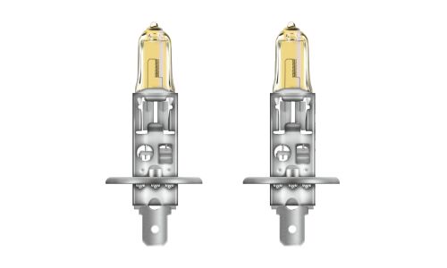 Лампа галогенная Osram Fog Breaker H1 (P14.5s, T8), 12В, 55Вт, 2600К, комплект 2 шт, арт. 62150FBR-HCB