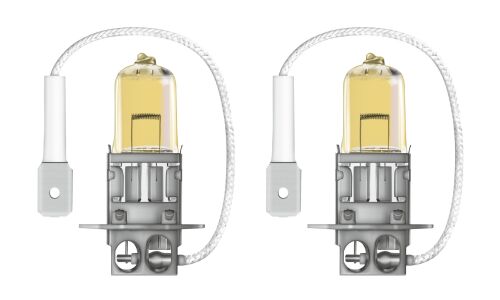 Лампа галогенная Osram Fog Breaker H3 (PK22s, T12), 12В, 55Вт, 2600К, комплект 2 шт, арт. 62151FBR-HCB