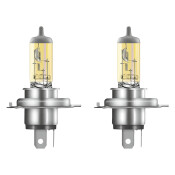 Лампа галогенная Osram Fog Breaker H4 (P43t, T16), 12В, 60/55Вт, 2600К, комплект 2 шт, арт. 62193FBR-HCB