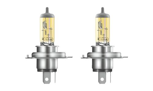 Лампа галогенная Osram Fog Breaker H4 (P43t, T16), 12В, 60/55Вт, 2600К, комплект 2 шт, арт. 62193FBR-HCB