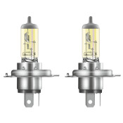 Лампа галогенная Osram Allseason Super H4 (P43t, T16), 12В, 60/55Вт, 3000К, комплект 2 шт, арт. 64193ALS-HCB