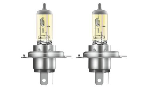 Лампа галогенная Osram Allseason Super H4 (P43t, T16), 12В, 60/55Вт, 3000К, комплект 2 шт, арт. 64193ALS-HCB
