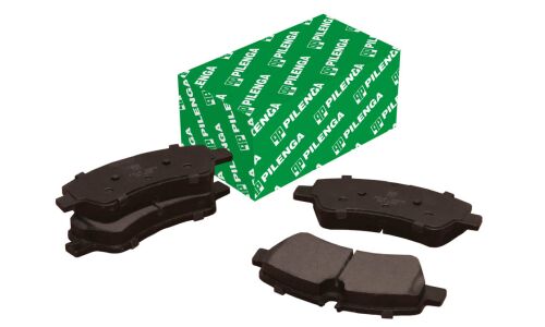 Колодки тормозные дисковые Pilenga, задние, комплект на ось (4 шт), арт. FD-P 9970