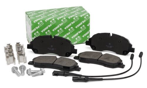 Колодки тормозные дисковые усиленные с датчиком |перед, прав, лев Pilenga, арт. FD-P 9980 T