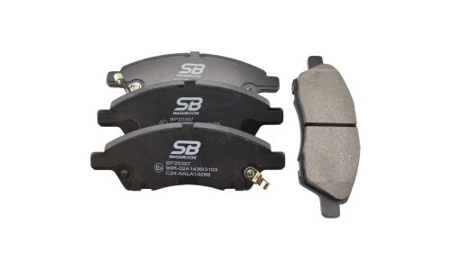 Колодки тормозные дисковые SB NAGAMOCHI, передние, комплект на ось (4 шт), арт. BP20397