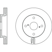 Диск тормозной SB Nagamochi, передний, арт. BR21134T
