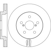 Диск тормозной SB Nagamochi, передний, арт. BR21209T