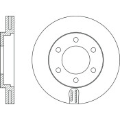 Диск тормозной SB Nagamochi, передний, арт. BR23115T