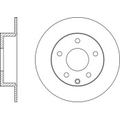 Диск тормозной SB Nagamochi, задний, арт. BR53103