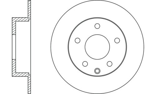 Диск тормозной SB Nagamochi, задний, арт. BR53103
