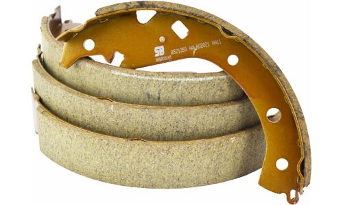 Колодки тормозные барабанные SB NAGAMOCHI, комплект на ось (4 шт), арт. BS21358