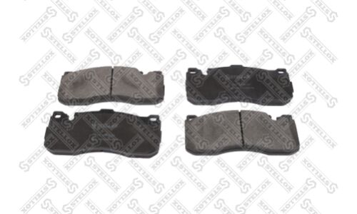 Колодки тормозные дисковые Stellox, передние, для BMW E81 / E82, комплект на ось (4 шт), арт. 000 333B-SX