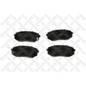 Колодки тормозные дисковые Stellox, передние, комплект на ось (4 шт), арт. 002 010B-SX