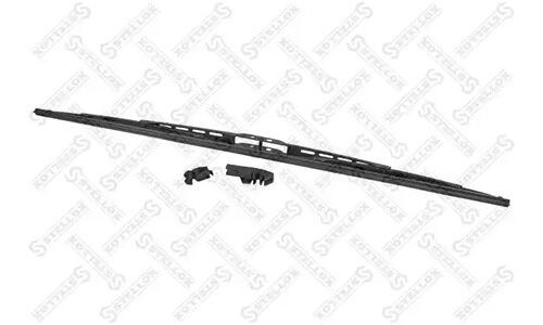Щётка стеклоочистителя Stellox 550мм (22") каркасная, всесезонная, крепление J-Hook, 1 шт, арт. 122 550-SX
