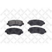 Колодки тормозные дисковые Stellox, передние, для Nissan Murano / Qashqai, комплект на ось (4 шт), арт. 1329 000B-SX
