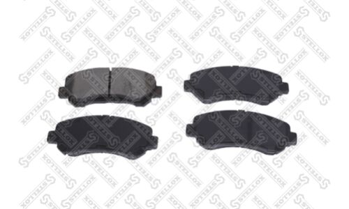 Колодки тормозные дисковые Stellox, передние, для Nissan Murano / Qashqai, комплект на ось (4 шт), арт. 1329 000B-SX