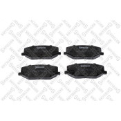 Колодки тормозные дисковые Stellox, передние, комплект на ось (4 шт), арт. 201 010B-SX