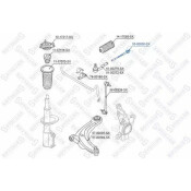 Тяга рул. Ford Fiesta 1.25-1.6 08> | перед прав/лев Stellox, арт. 55-00056-SX