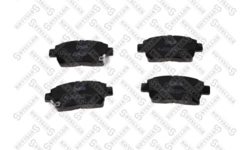 Колодки тормозные дисковые Stellox, передние, комплект на ось (4 шт), арт. 982 002B-SX