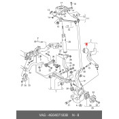 Сайлентблок переднего рычага VAG, арт. 4G0 407 183 B