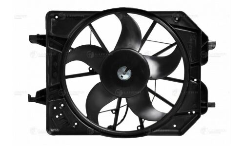 Вентилятор охлаждения радиатора Luzar, с кожухом, для Ford Focus, арт. LFK 1051
