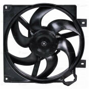 Вентилятор охлаждения радиатора Luzar, с кожухом, без резистора, для VAZ 1117, арт. LFK 01181
