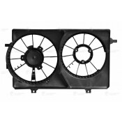 Кожух вентилятора охлаждения радиатора Luzar, для Lada Priora, арт. LFS 01270