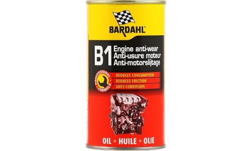 Присадка в моторное масло Bardahl B1 Engine Anti-Wear, антифрикционная, для бензиновых и дизельных двигателей, банка 250мл, арт. 1201