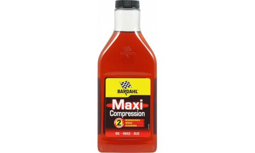 Присадка в моторное масло Bardahl Maxi Compression, комплексная, для бензиновых и дизельных двигателей, бутылка 475мл, арт. 1030B