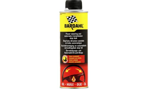 Стоп-течь Bardahl Power Steering Stop Leak, присадка в трансмиссионное масло, для АКПП и ГУР, бутылка 300мл, арт. 1755B